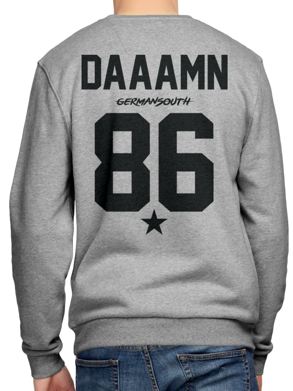 A Damn /// Special  /// CREWNECK GREY