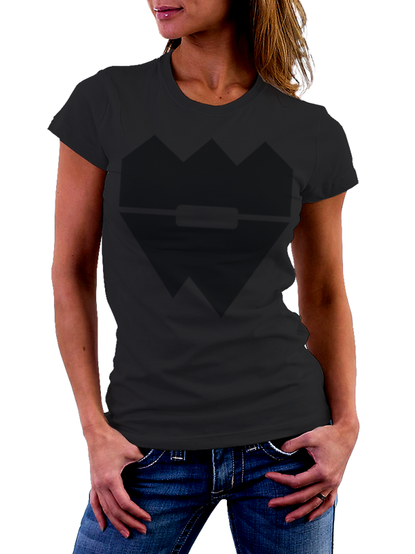 40CRWNS /// BASIC WOMEN SHIRT /// BLACK