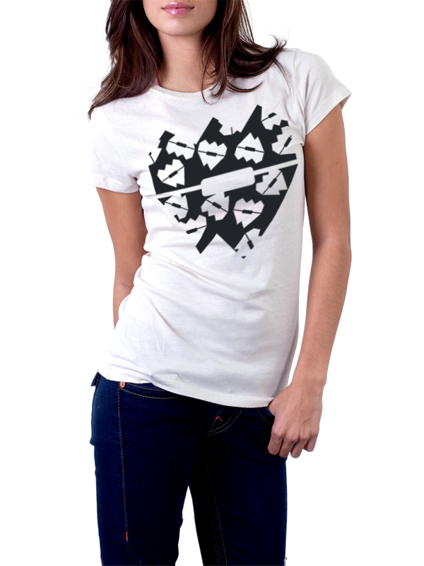 40CRWNS /// CRAZY EDT. WOMEN SHIRT /// WHITE